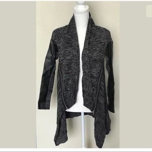 Rock & Republic Open Front Drape Cardigan XS